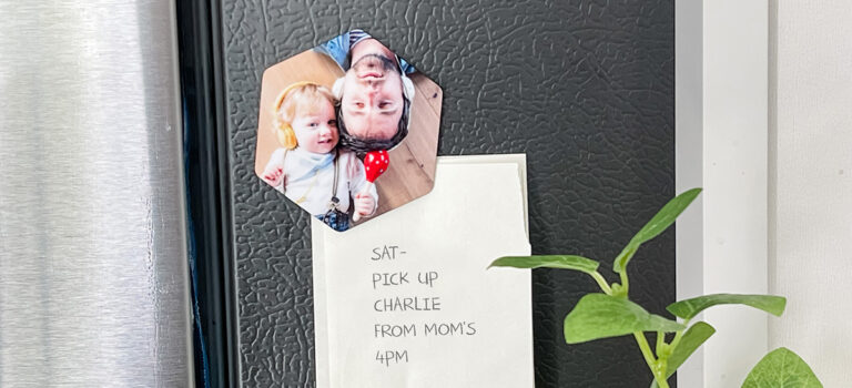 The perfect magnet for Father's Day sublimation gift ideas. 