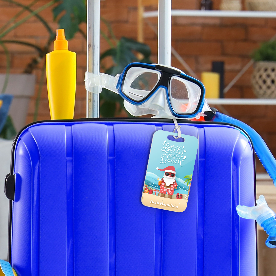 Suitcase bag tag 